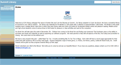 Desktop Screenshot of library.summiteagles.org